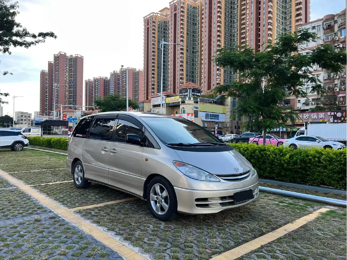 2004 Toyota Previa 2.4L 156HP L4 4AT,autocango,china used car exporter,china ev exporter,chinese used car exporter,chinese used ev exporter