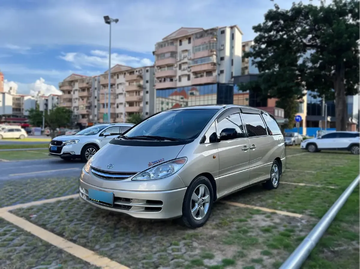2004 Toyota Previa 2.4L 156HP L4 4AT,autocango,china used car exporter,china ev exporter,chinese used car exporter,chinese used ev exporter