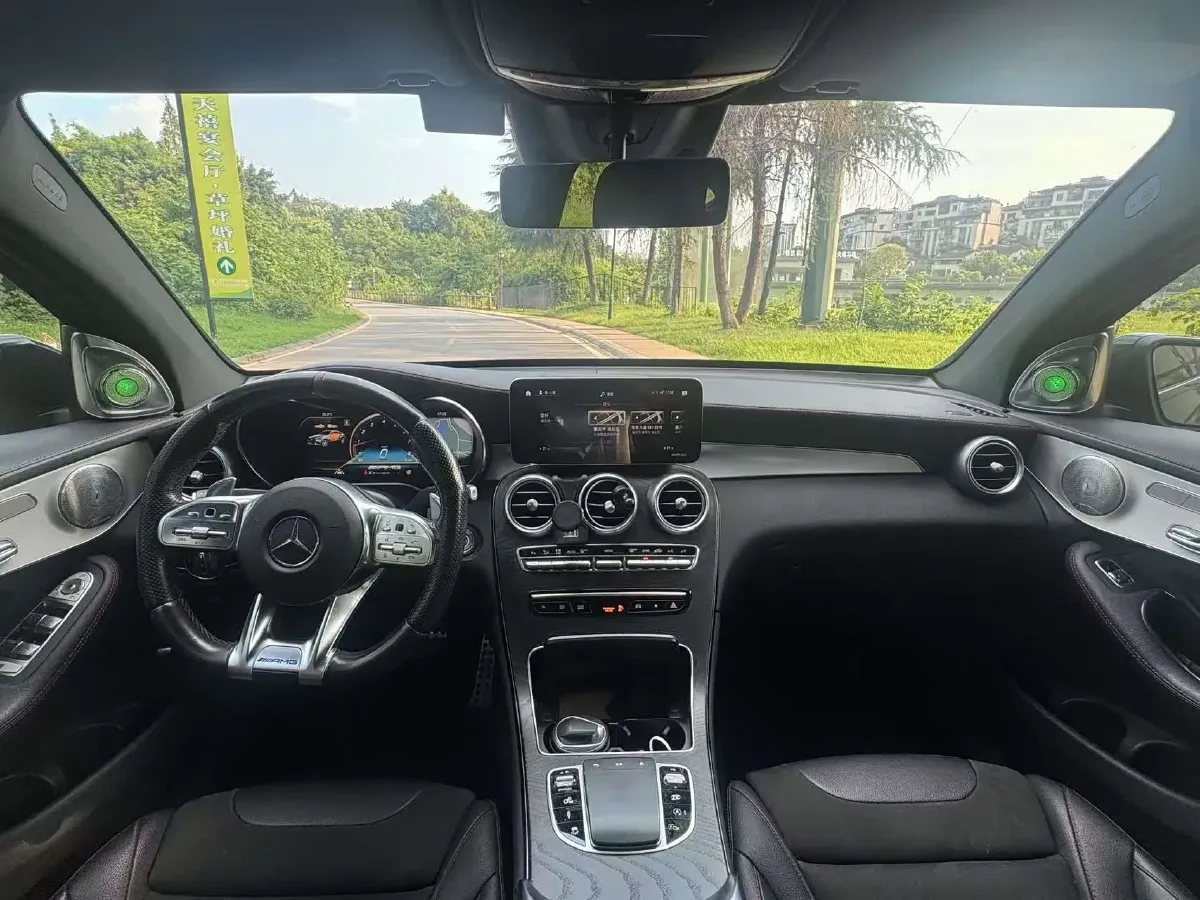 2020 Mercedes-Benz GLC Coupe AMG 3.0T 390HP V6 9AT,autocango,china used car exporter,china ev exporter,chinese used car exporter,chinese used ev exporter