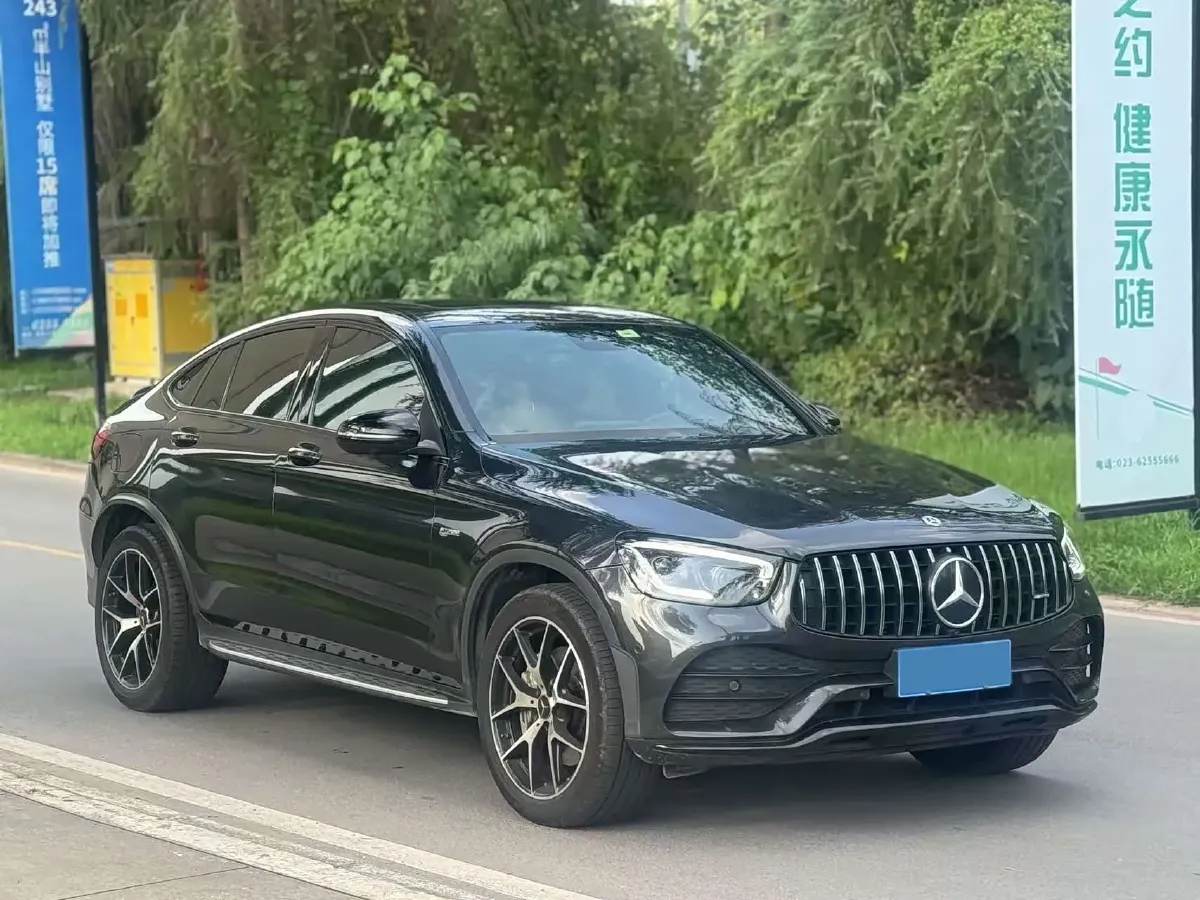 2020 Mercedes-Benz GLC Coupe AMG 3.0T 390HP V6 9AT,autocango,china used car exporter,china ev exporter,chinese used car exporter,chinese used ev exporter