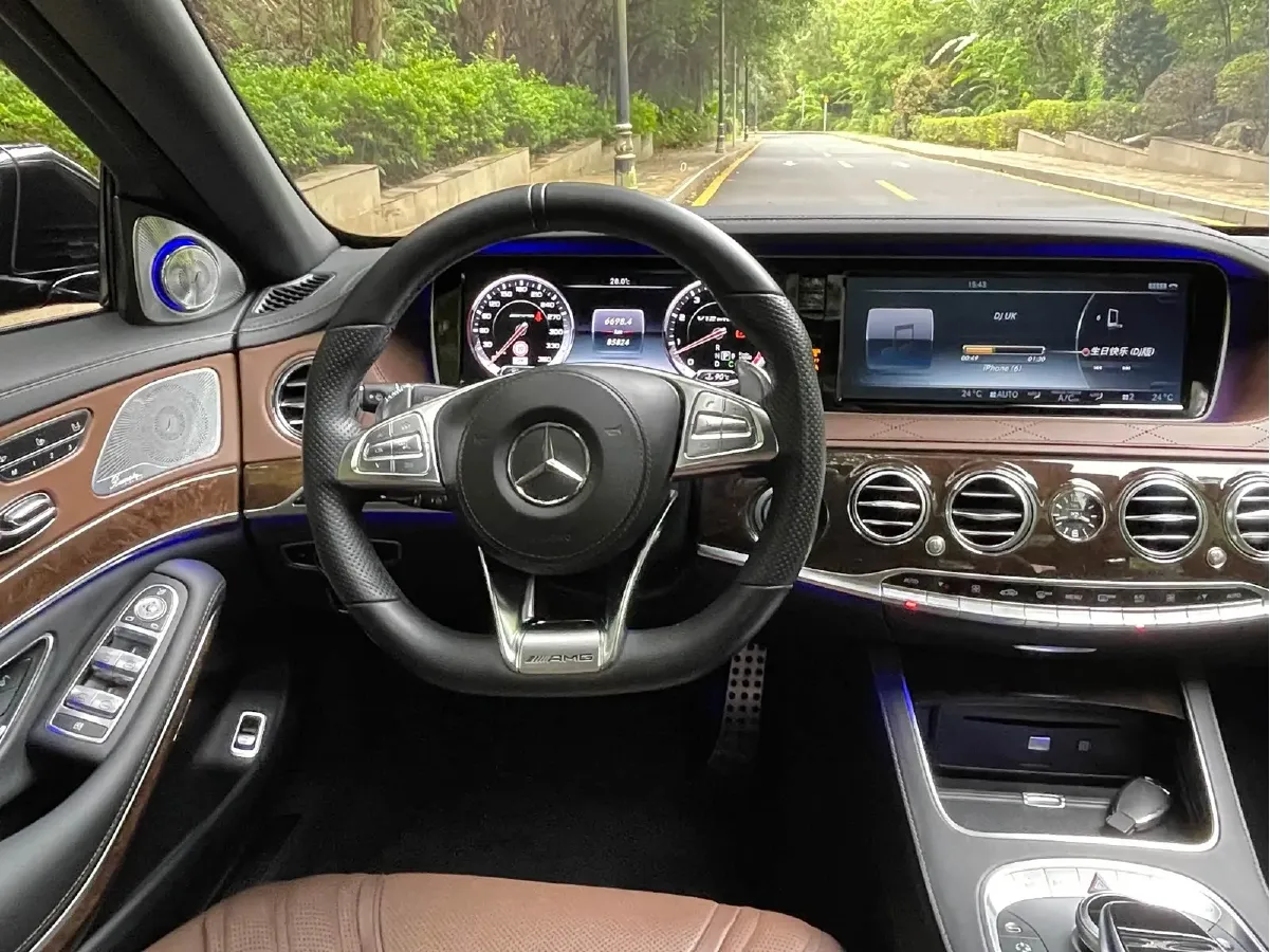 2014 Mercedes-Benz S AMG 6.0T 630HP V12 7AT,autocango,china used car exporter,china ev exporter,chinese used car exporter,chinese used ev exporter