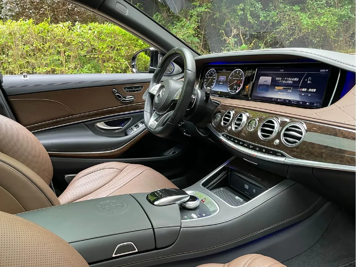 2014 Mercedes-Benz S AMG 6.0T 630HP V12 7AT,autocango,china used car exporter,china ev exporter,chinese used car exporter,chinese used ev exporter