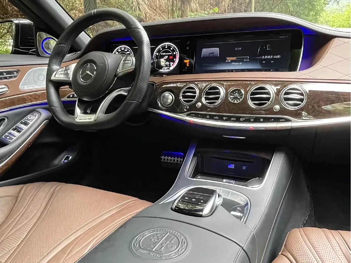 2014 Mercedes-Benz S AMG 6.0T 630HP V12 7AT,autocango,china used car exporter,china ev exporter,chinese used car exporter,chinese used ev exporter