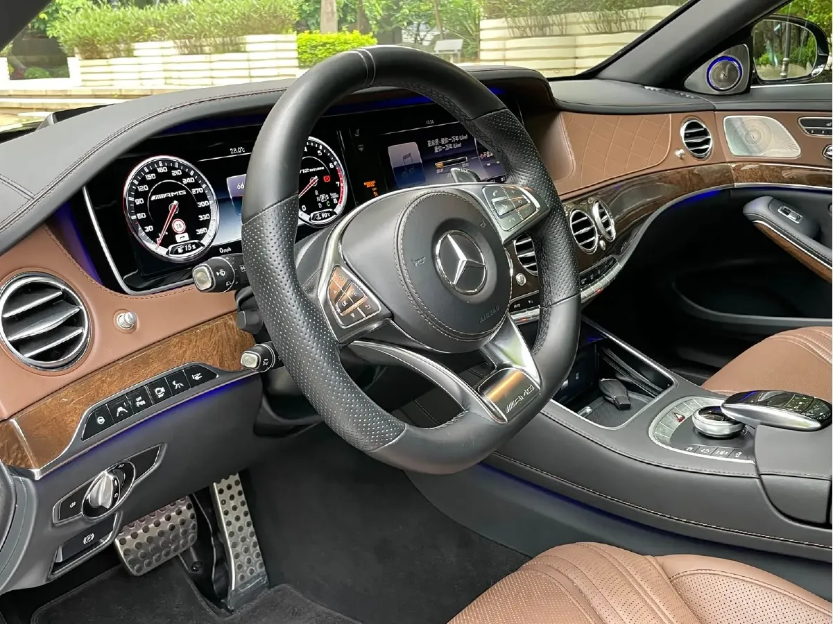 2014 Mercedes-Benz S AMG 6.0T 630HP V12 7AT,autocango,china used car exporter,china ev exporter,chinese used car exporter,chinese used ev exporter
