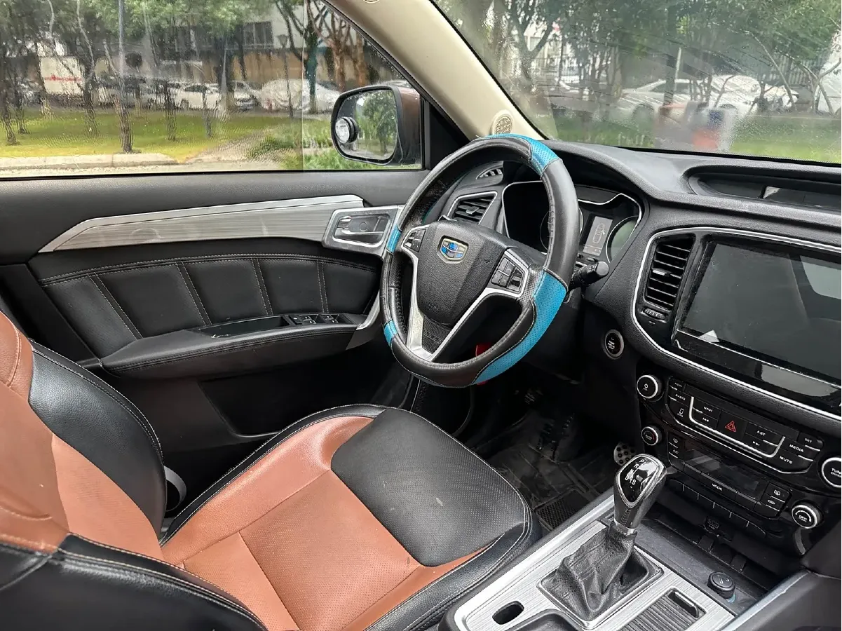 2016 Geely Vision X6 1.3T 133HP L4 CVT,autocango,china used car exporter,china ev exporter,chinese used car exporter,chinese used ev exporter