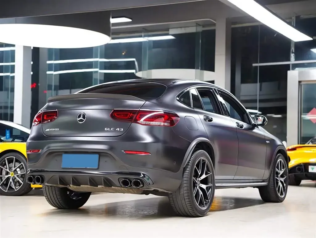 2022 Mercedes-Benz GLC Coupe AMG 3.0T 390HP V6 9AT,autocango,china used car exporter,china ev exporter,chinese used car exporter,chinese used ev exporter