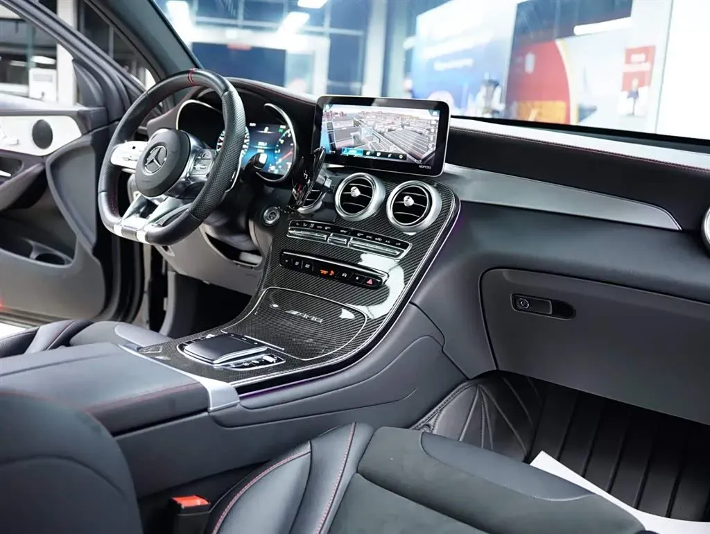 2022 Mercedes-Benz GLC Coupe AMG 3.0T 390HP V6 9AT,autocango,china used car exporter,china ev exporter,chinese used car exporter,chinese used ev exporter