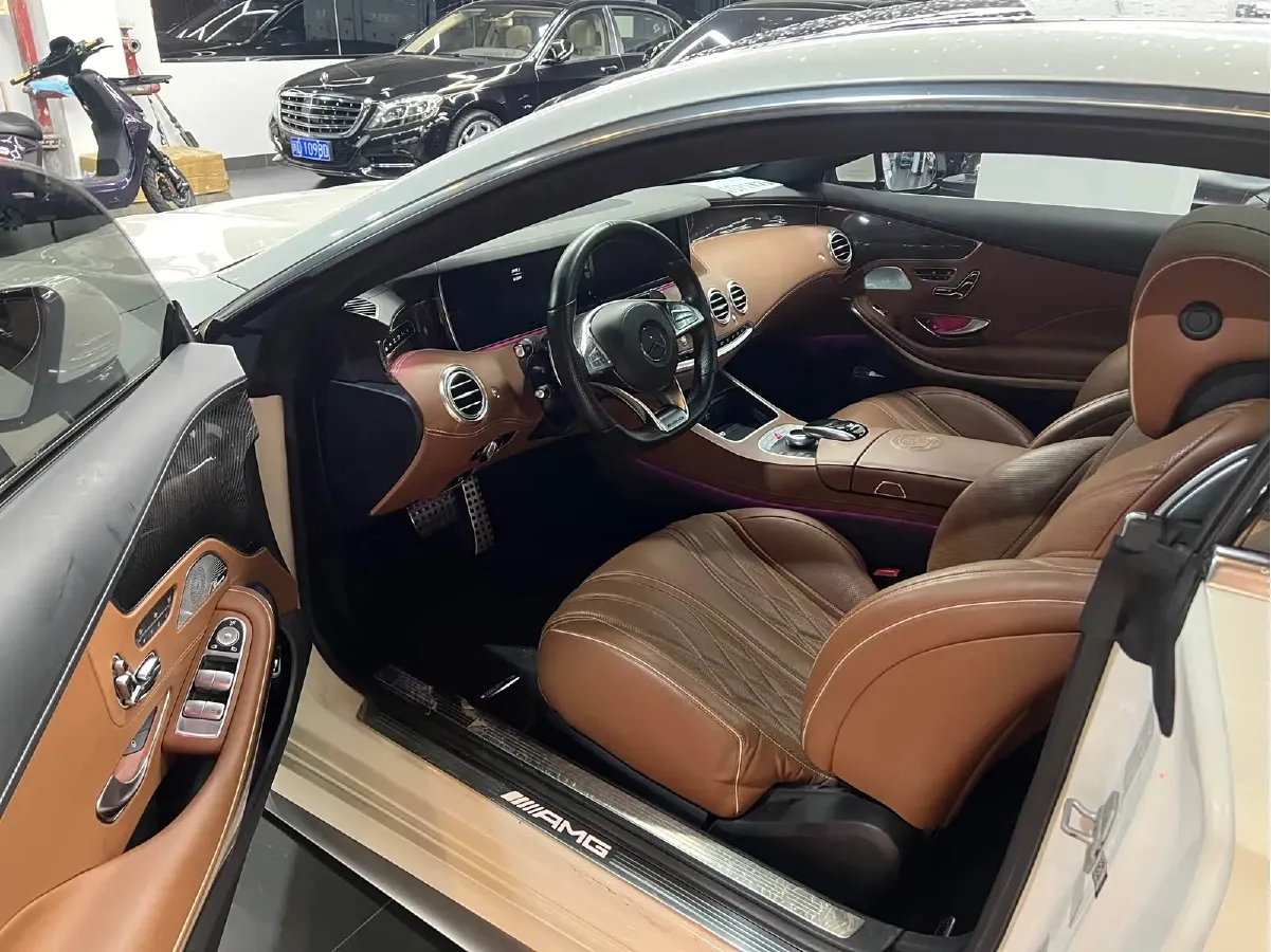 2015 Mercedes-Benz S AMG 5.5T 585HP V8 7AT,autocango,china used car exporter,china ev exporter,chinese used car exporter,chinese used ev exporter