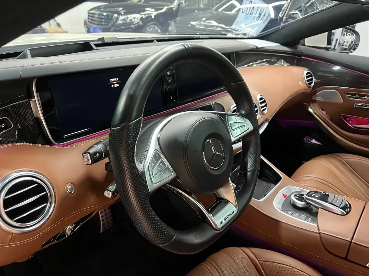 2015 Mercedes-Benz S AMG 5.5T 585HP V8 7AT,autocango,china used car exporter,china ev exporter,chinese used car exporter,chinese used ev exporter