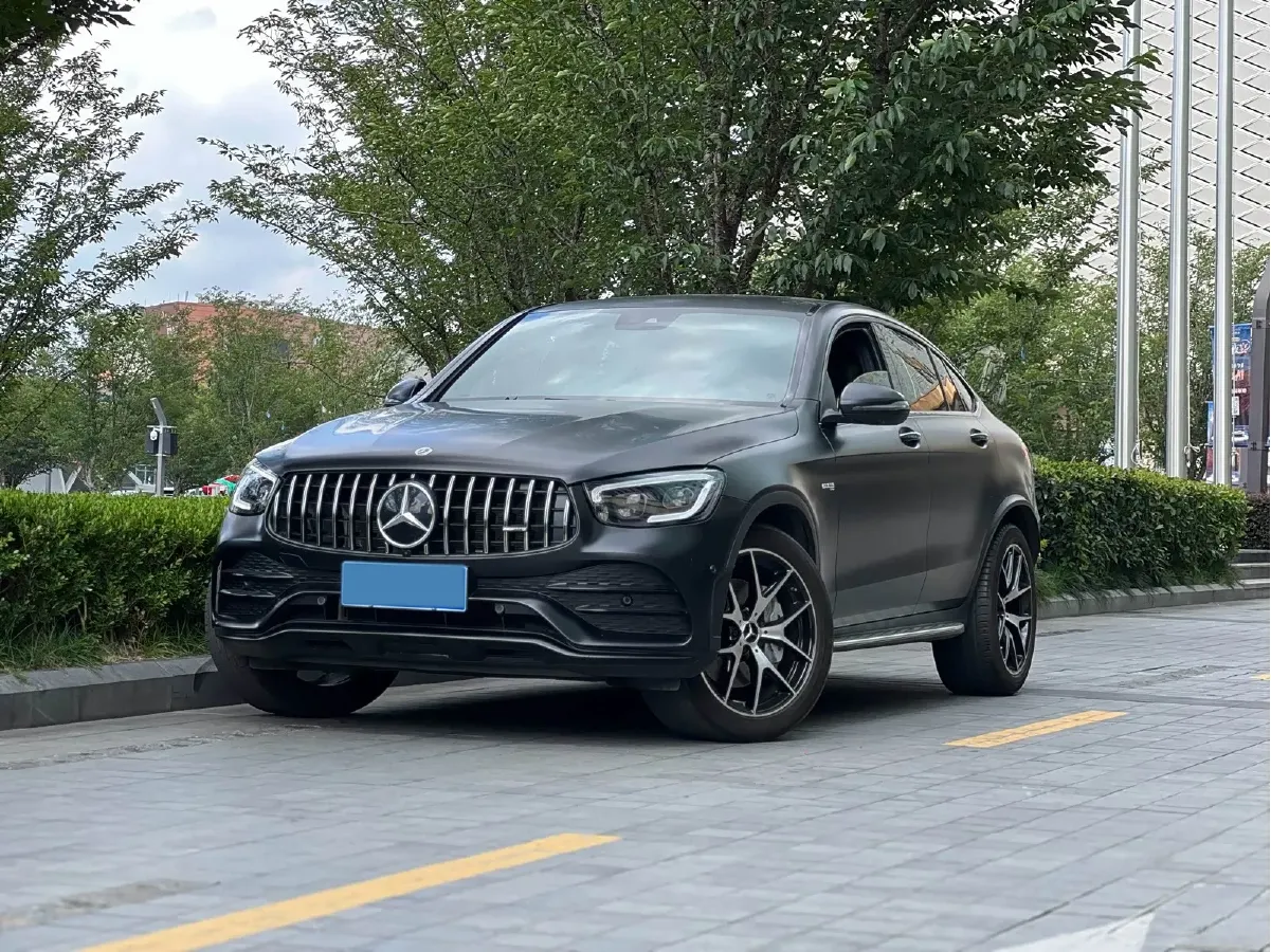 2022 Mercedes-Benz GLC Coupe AMG 3.0T 390HP V6 9AT,autocango,china used car exporter,china ev exporter,chinese used car exporter,chinese used ev exporter