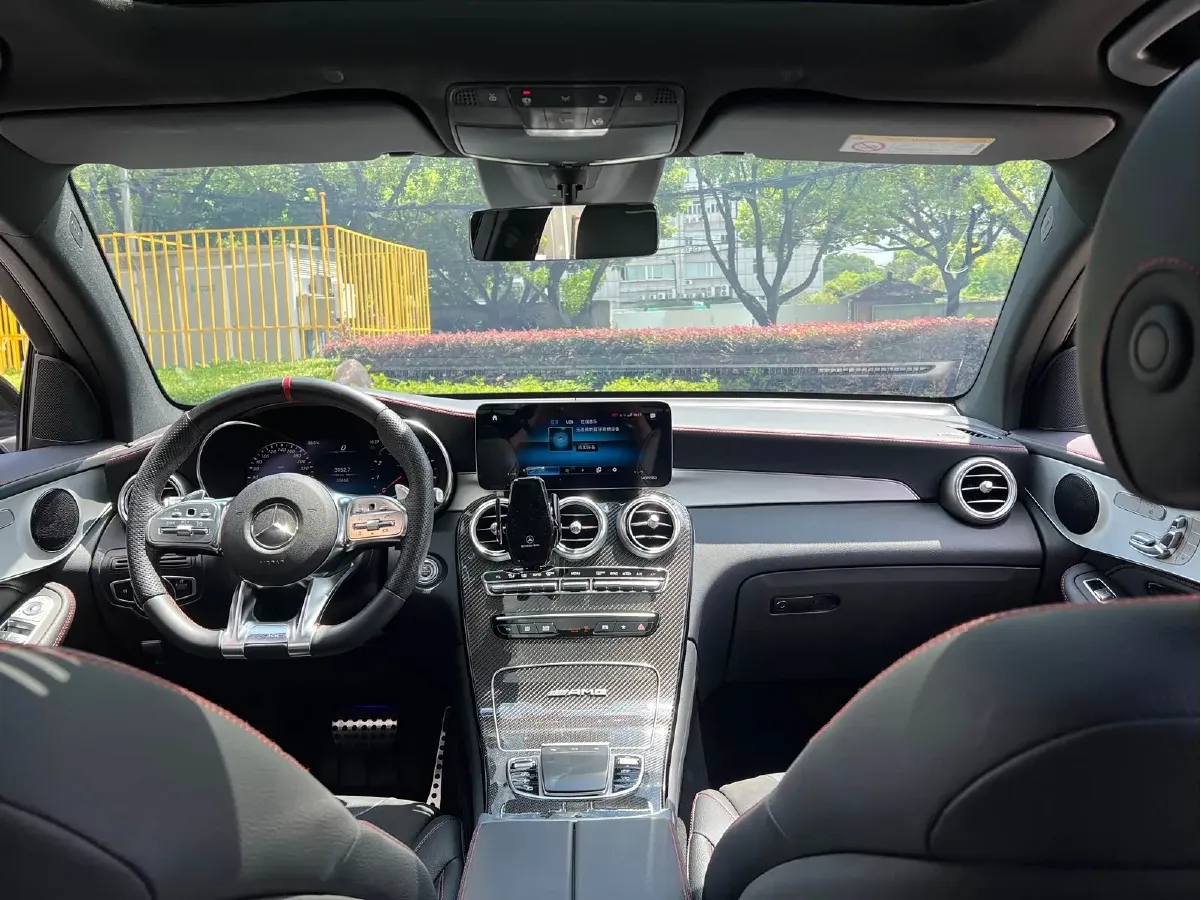 2022 Mercedes-Benz GLC Coupe AMG 3.0T 390HP V6 9AT,autocango,china used car exporter,china ev exporter,chinese used car exporter,chinese used ev exporter