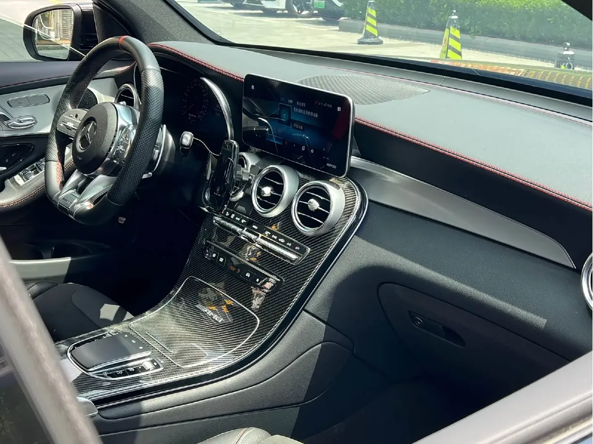 2022 Mercedes-Benz GLC Coupe AMG 3.0T 390HP V6 9AT,autocango,china used car exporter,china ev exporter,chinese used car exporter,chinese used ev exporter