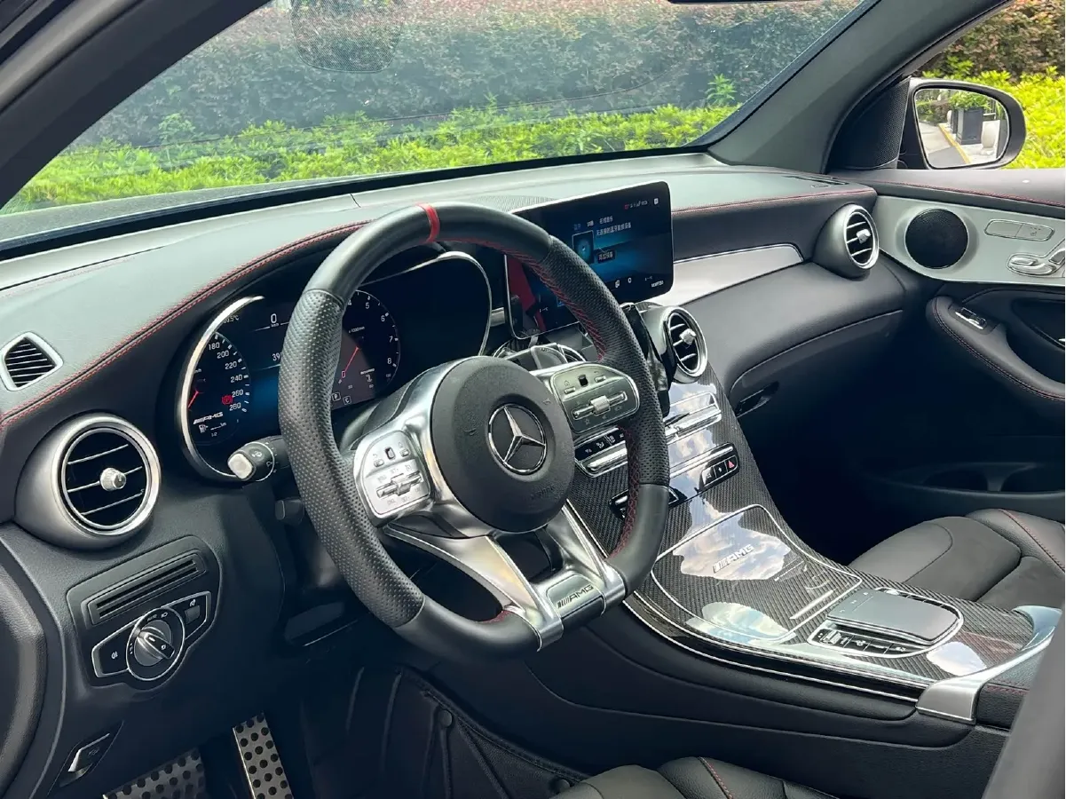 2022 Mercedes-Benz GLC Coupe AMG 3.0T 390HP V6 9AT,autocango,china used car exporter,china ev exporter,chinese used car exporter,chinese used ev exporter
