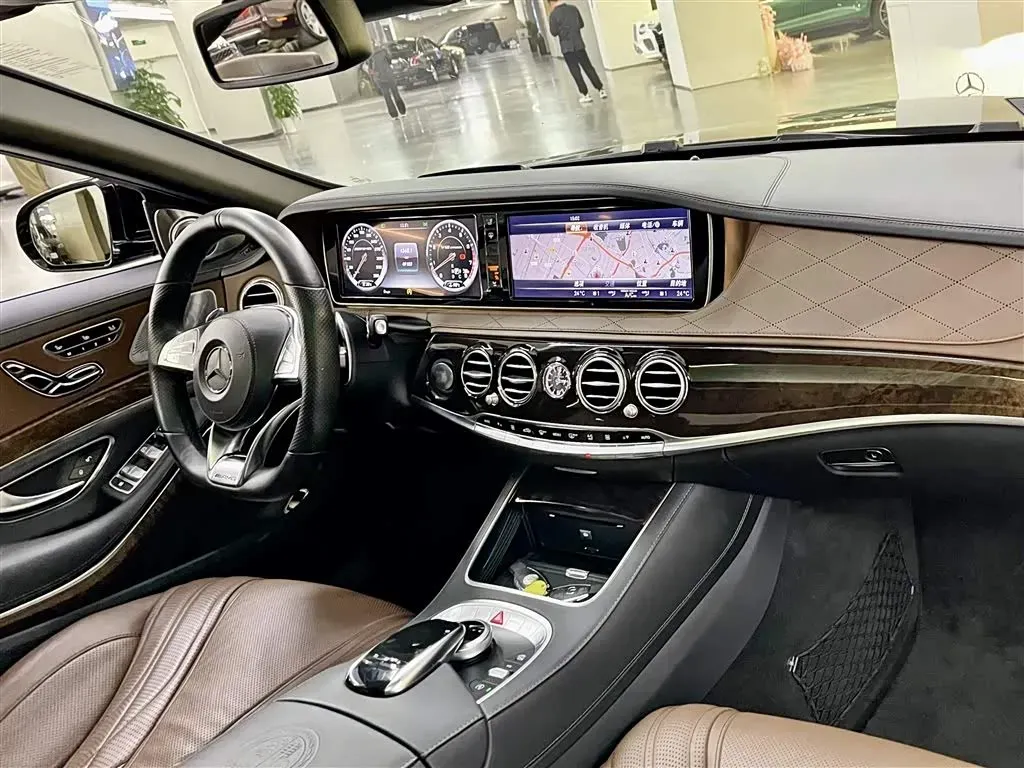 2014 Mercedes-Benz S AMG 6.0T 630HP V12 7AT,autocango,china used car exporter,china ev exporter,chinese used car exporter,chinese used ev exporter