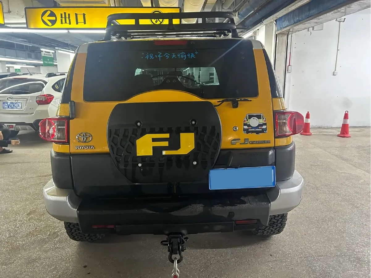 2007 Toyota FJ Cruiser 4.0L 244HP V6 5AT,autocango,china used car exporter,china ev exporter,chinese used car exporter,chinese used ev exporter