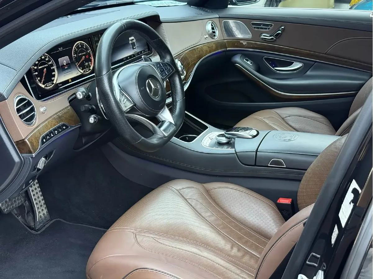 2016 Mercedes-Benz S AMG 5.5T 585HP V8 7AT,autocango,china used car exporter,china ev exporter,chinese used car exporter,chinese used ev exporter