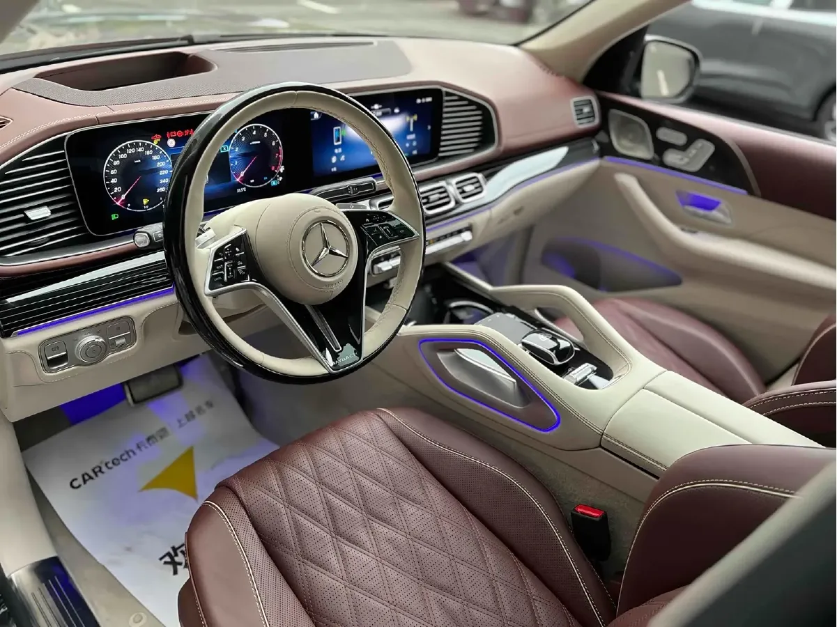 2024 Mercedes-Benz Maybach GLS 3.0T 381HP L6 9AT,autocango,china used car exporter,china ev exporter,chinese used car exporter,chinese used ev exporter