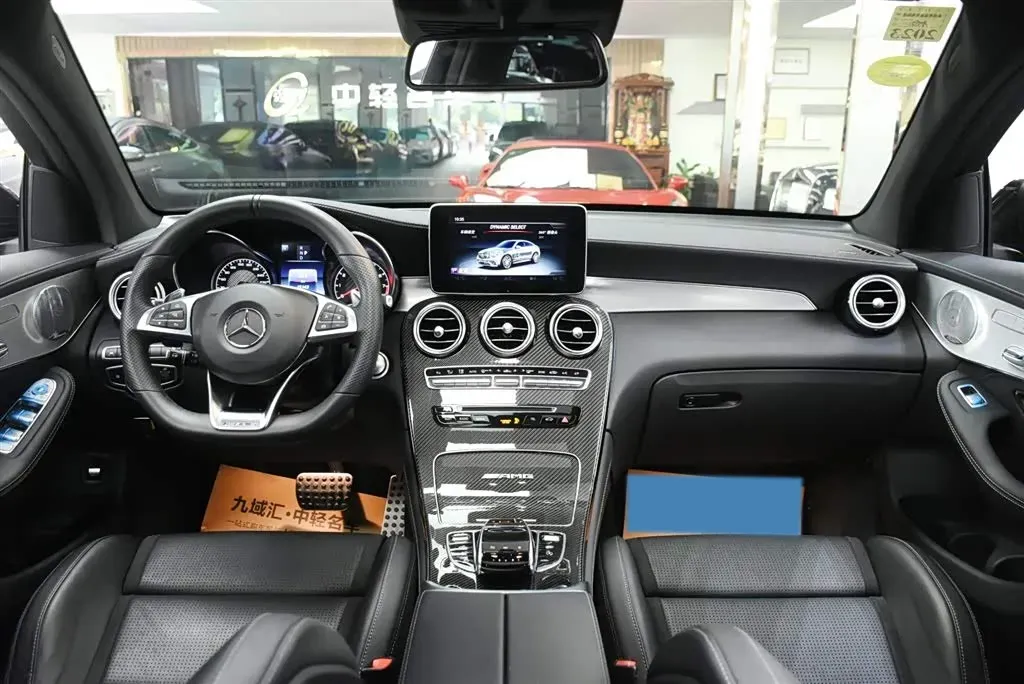 2018 Mercedes-Benz GLC Coupe AMG 4.0T 476HP V8 9AT,autocango,china used car exporter,china ev exporter,chinese used car exporter,chinese used ev exporter