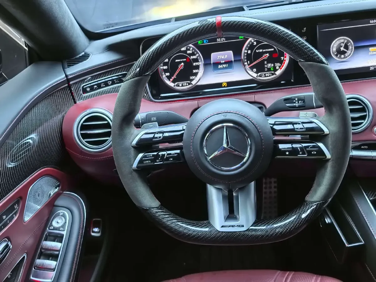 2015 Mercedes-Benz S AMG 5.5T 585HP V8 7AT,autocango,china used car exporter,china ev exporter,chinese used car exporter,chinese used ev exporter