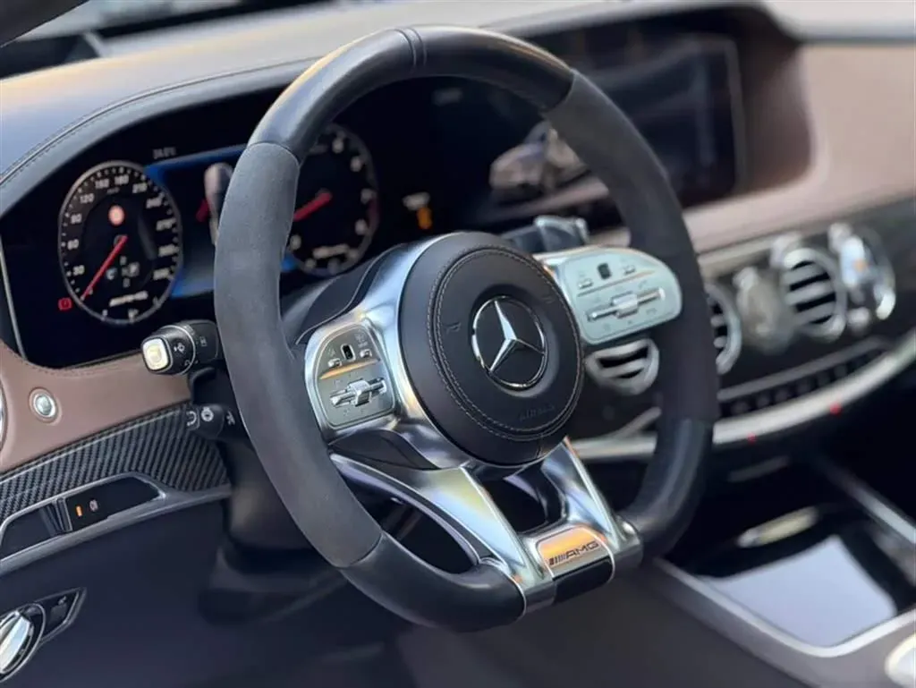 2018 Mercedes-Benz S AMG 4.0T 612HP V8 9AT,autocango,china used car exporter,china ev exporter,chinese used car exporter,chinese used ev exporter