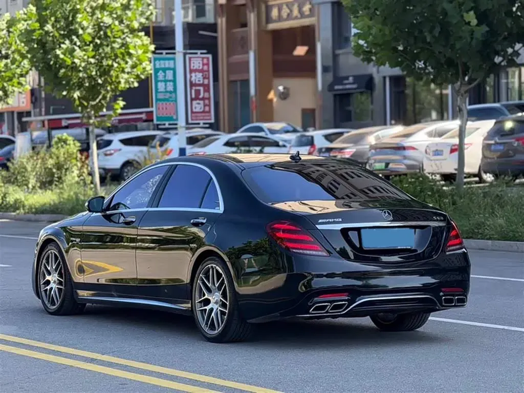2018 Mercedes-Benz S AMG 4.0T 612HP V8 9AT,autocango,china used car exporter,china ev exporter,chinese used car exporter,chinese used ev exporter