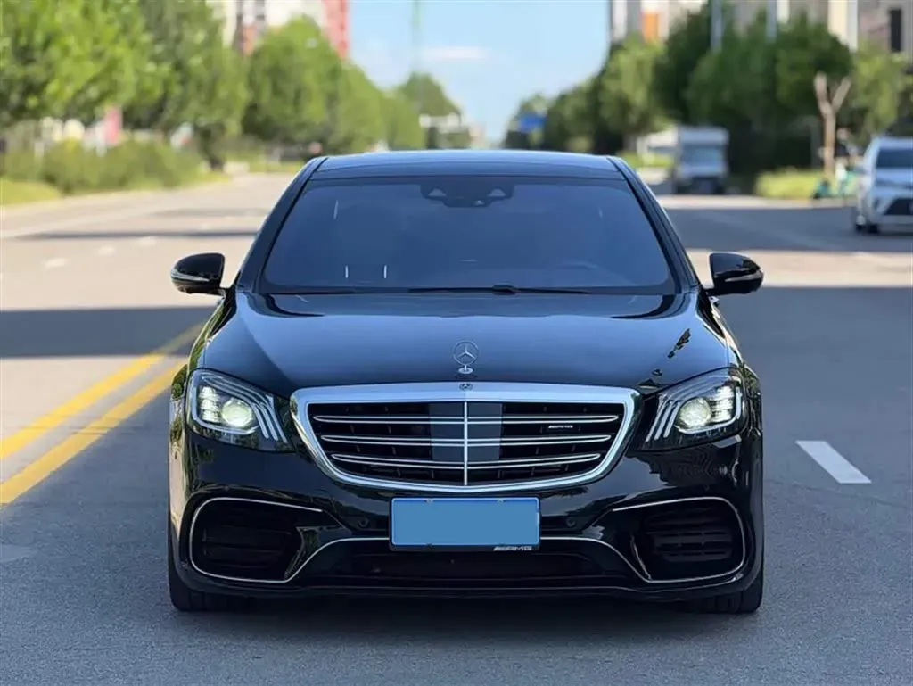 2018 Mercedes-Benz S AMG 4.0T 612HP V8 9AT,autocango,china used car exporter,china ev exporter,chinese used car exporter,chinese used ev exporter