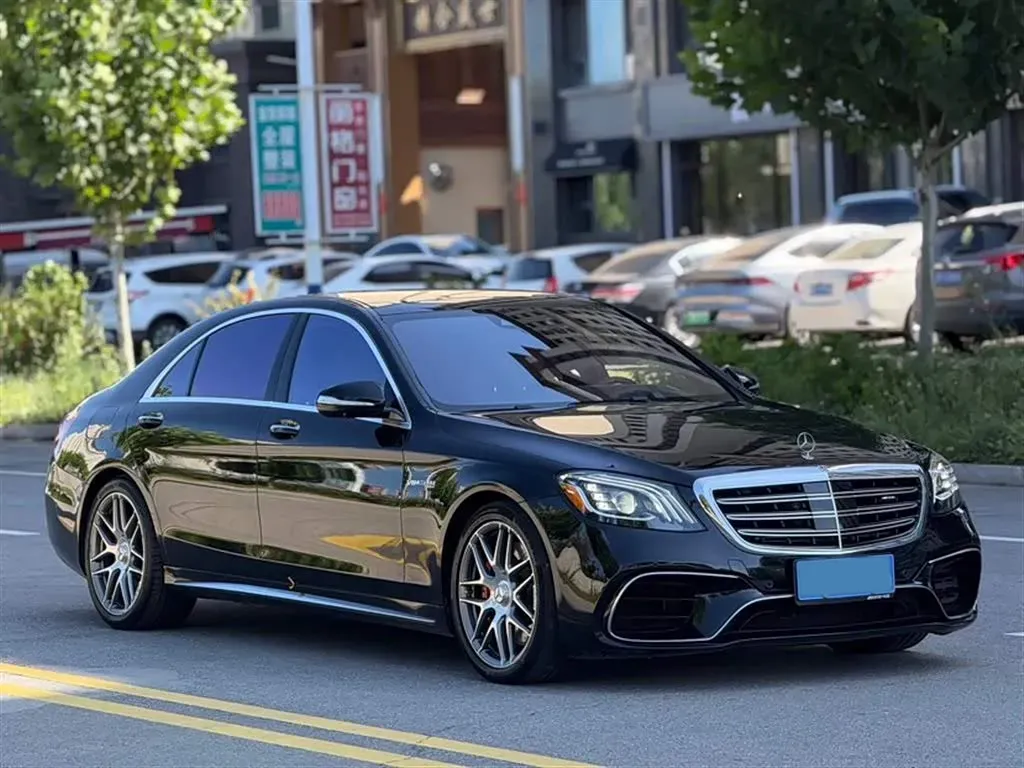 2018 Mercedes-Benz S AMG 4.0T 612HP V8 9AT,autocango,china used car exporter,china ev exporter,chinese used car exporter,chinese used ev exporter