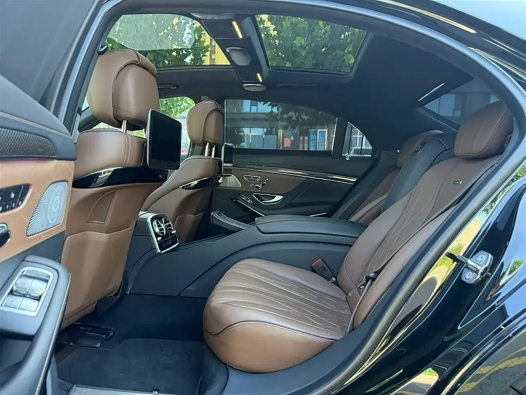 2018 Mercedes-Benz S AMG 4.0T 612HP V8 9AT,autocango,china used car exporter,china ev exporter,chinese used car exporter,chinese used ev exporter