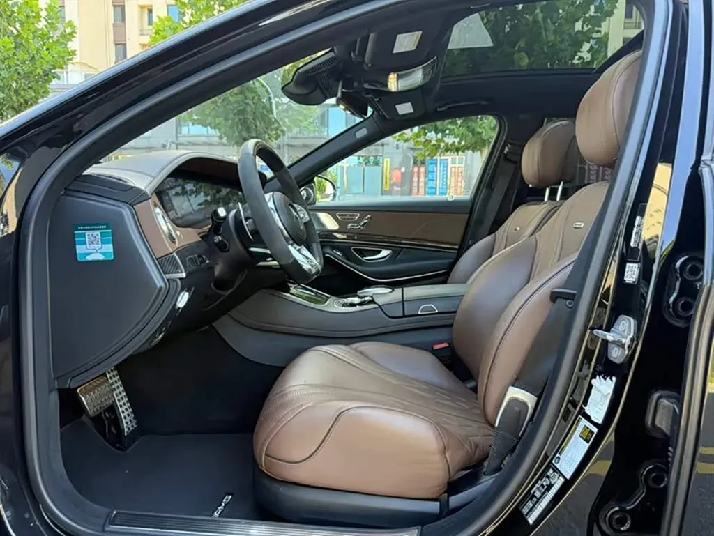 2018 Mercedes-Benz S AMG 4.0T 612HP V8 9AT,autocango,china used car exporter,china ev exporter,chinese used car exporter,chinese used ev exporter