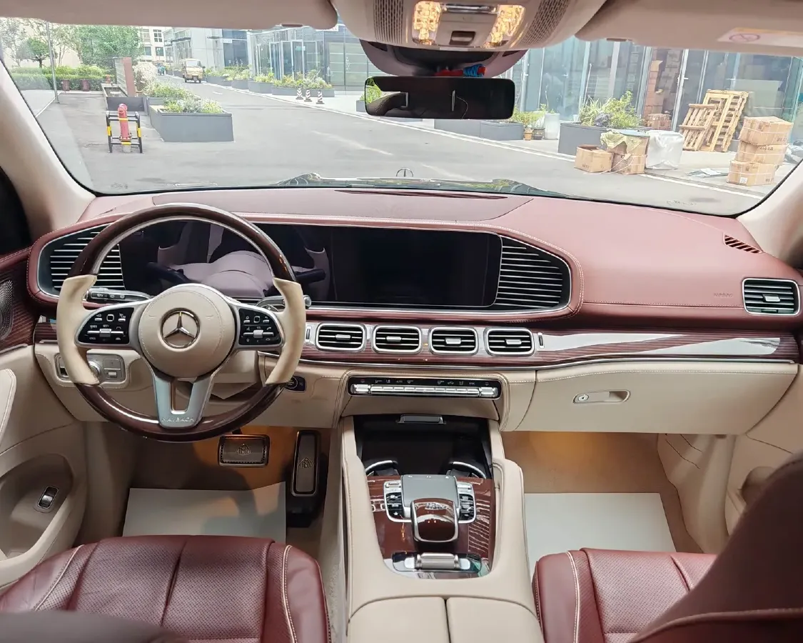 2021 Mercedes-Benz Maybach GLS 3.0T 367HP L6 9AT,autocango,china used car exporter,china ev exporter,chinese used car exporter,chinese used ev exporter