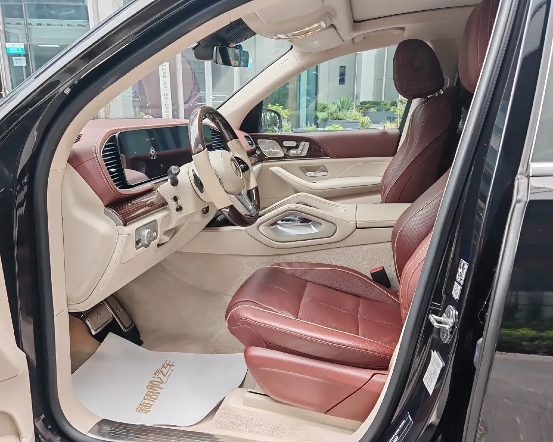 2021 Mercedes-Benz Maybach GLS 3.0T 367HP L6 9AT,autocango,china used car exporter,china ev exporter,chinese used car exporter,chinese used ev exporter