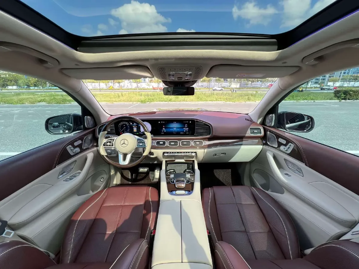 2022 Mercedes-Benz Maybach GLS 4.0T 558HP V8 9AT,autocango,china used car exporter,china ev exporter,chinese used car exporter,chinese used ev exporter