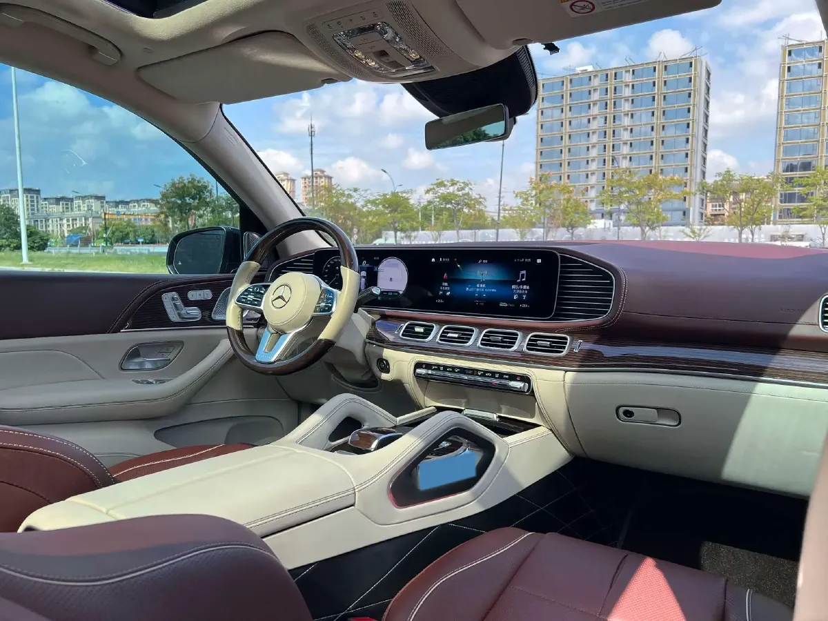 2022 Mercedes-Benz Maybach GLS 4.0T 558HP V8 9AT,autocango,china used car exporter,china ev exporter,chinese used car exporter,chinese used ev exporter