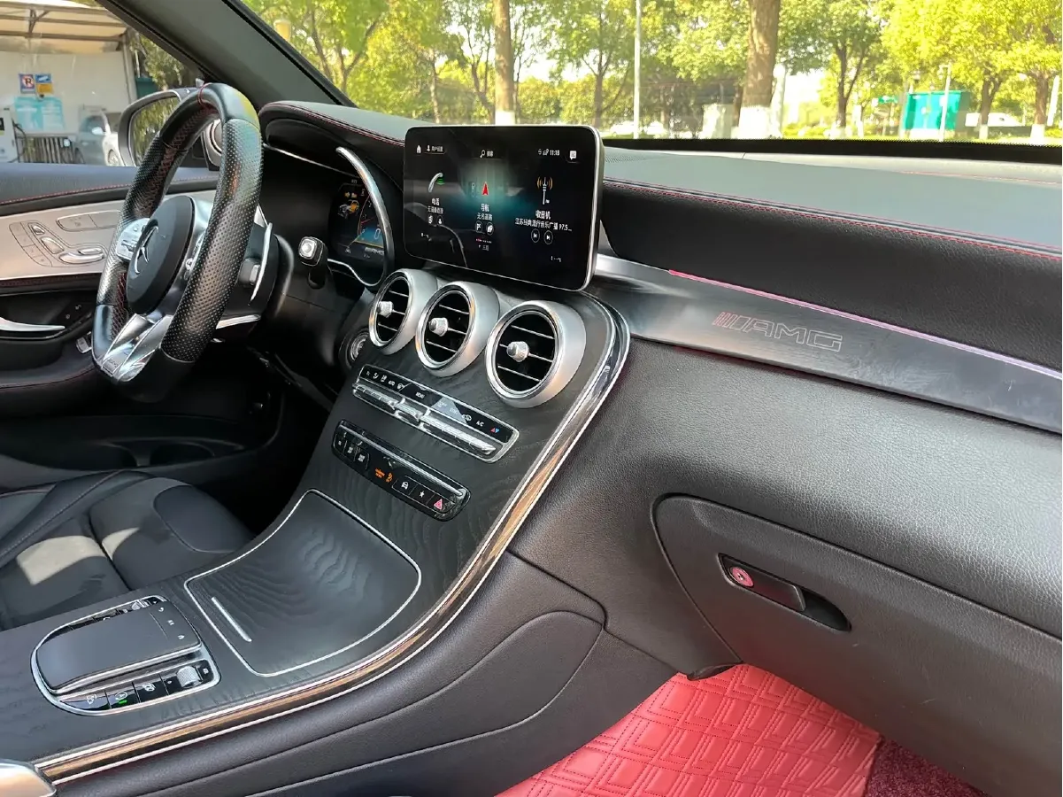 2022 Mercedes-Benz GLC AMG 3.0T 390HP V6 9AT,autocango,china used car exporter,china ev exporter,chinese used car exporter,chinese used ev exporter