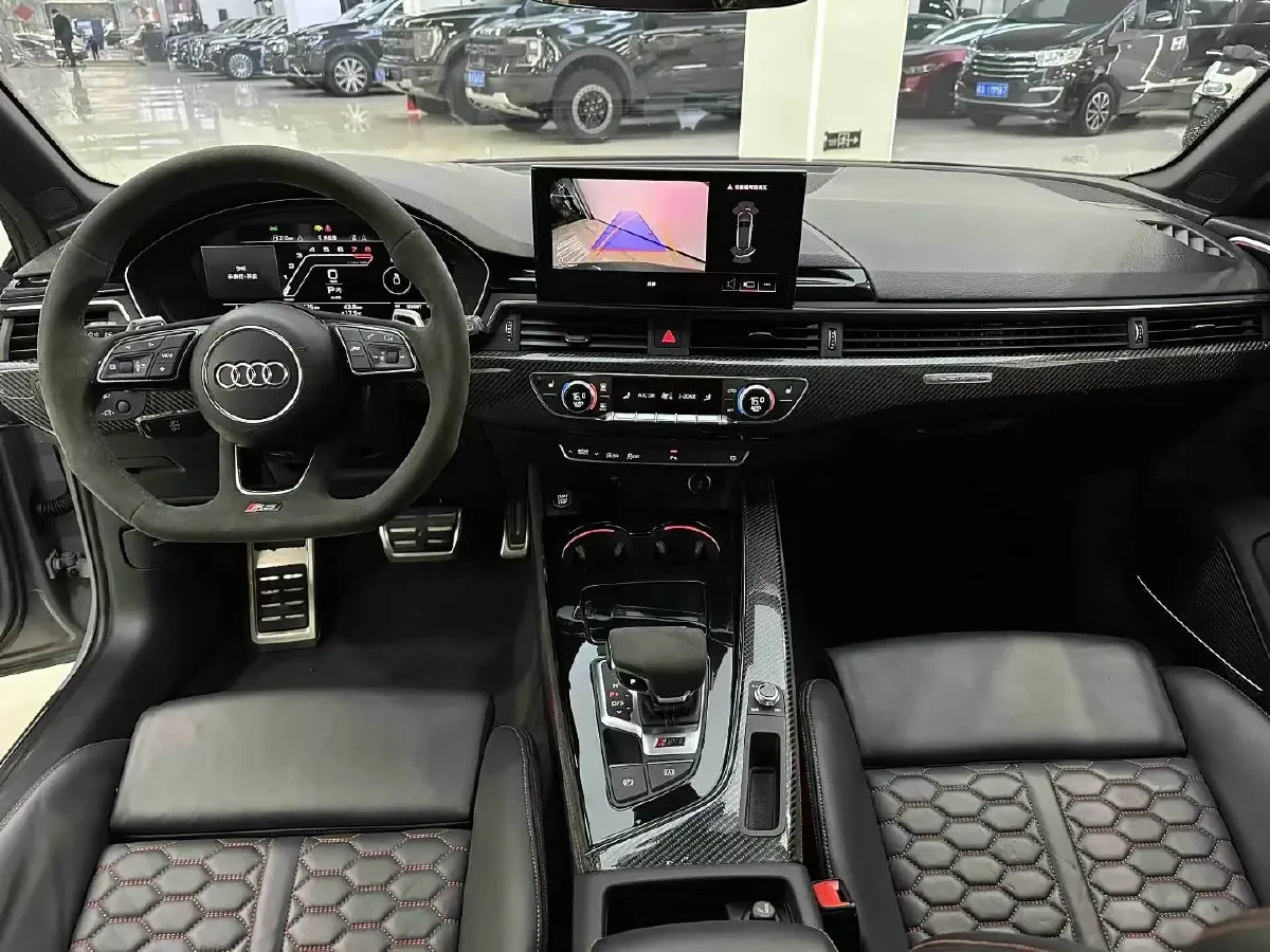 2023 Audi RS 4 2.9T 450HP V6 8AT,autocango,china used car exporter,china ev exporter,chinese used car exporter,chinese used ev exporter