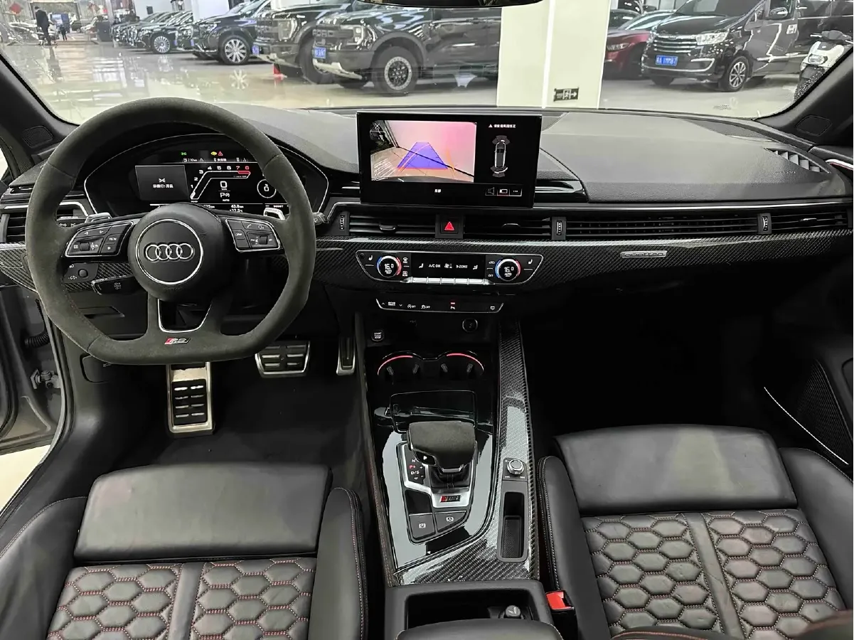2023 Audi RS 4 2.9T 450HP V6 8AT,autocango,china used car exporter,china ev exporter,chinese used car exporter,chinese used ev exporter