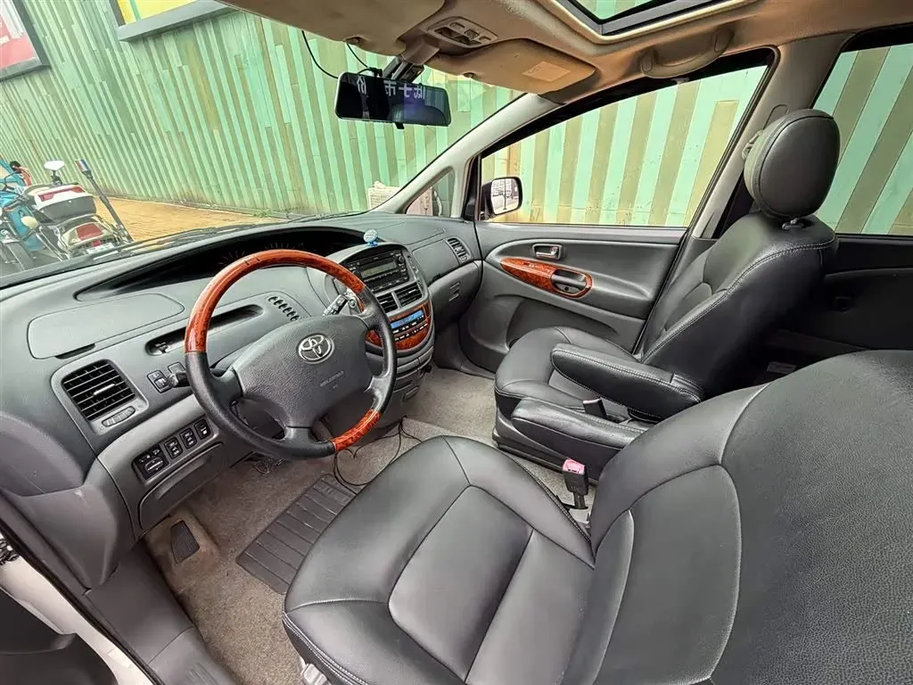 2004 Toyota Previa 2.4L 156HP L4 4AT,autocango,china used car exporter,china ev exporter,chinese used car exporter,chinese used ev exporter