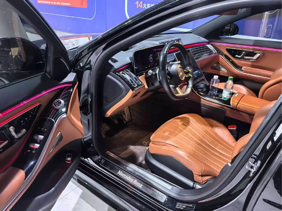 2021 Mercedes-Benz S Class 2.5T 367HP L6 9AT,autocango,china used car exporter,china ev exporter,chinese used car exporter,chinese used ev exporter