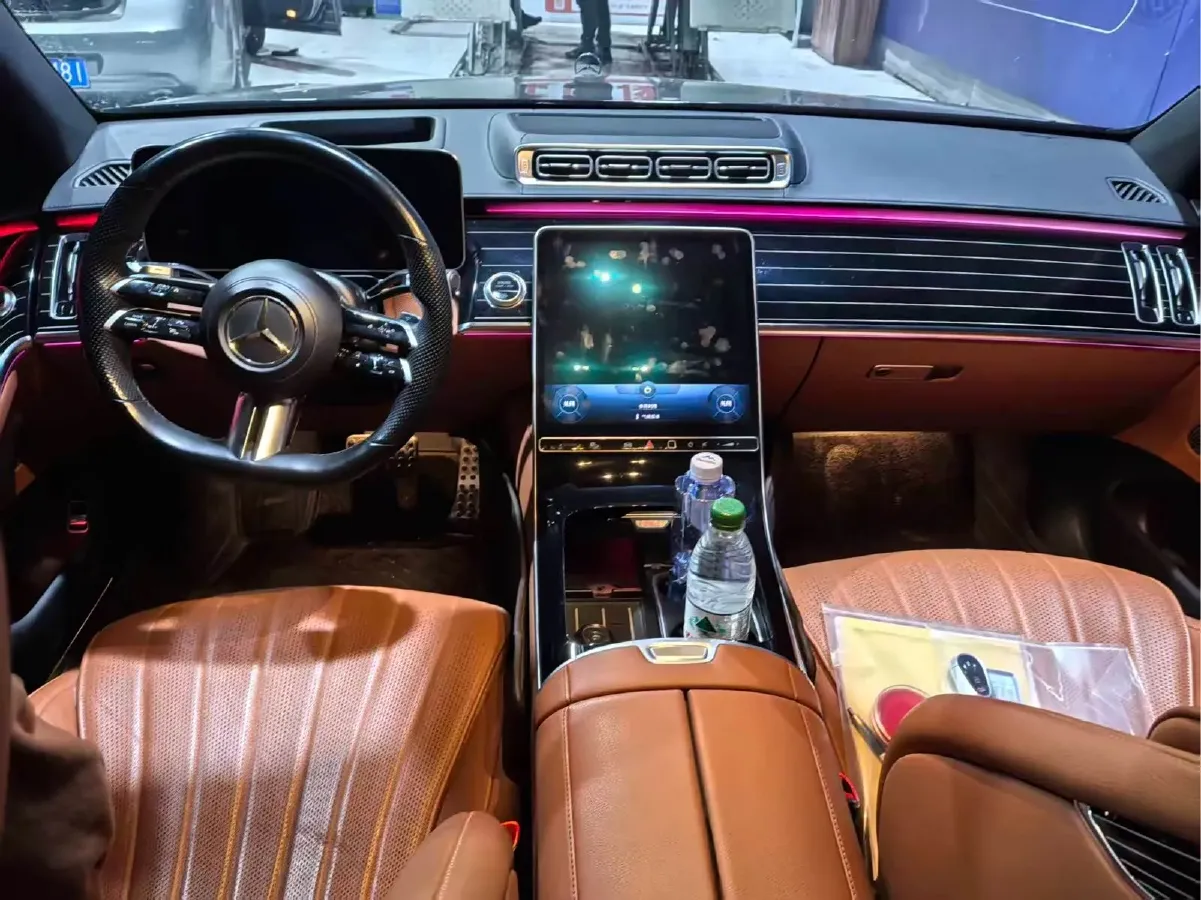 2021 Mercedes-Benz S Class 2.5T 367HP L6 9AT,autocango,china used car exporter,china ev exporter,chinese used car exporter,chinese used ev exporter