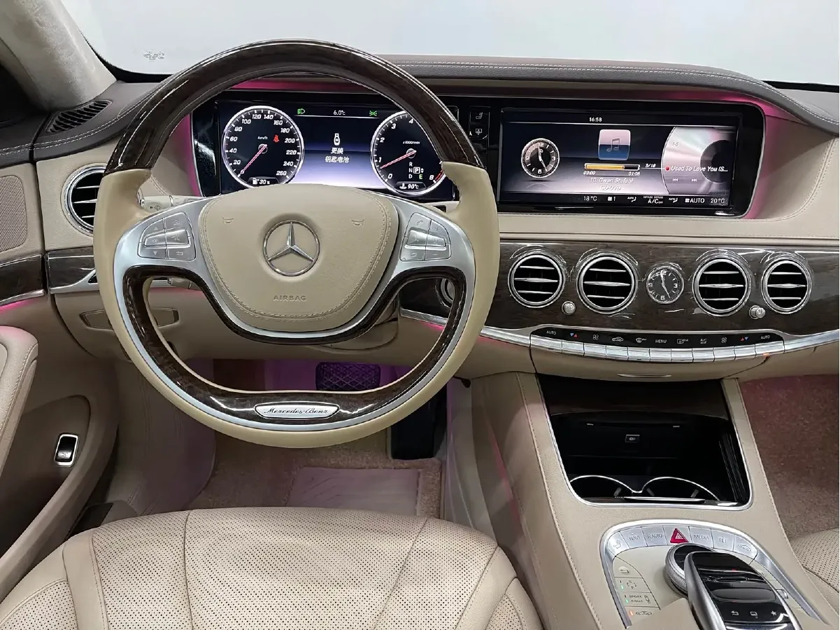 2014 Mercedes-Benz S Class 3.0T 272HP V6 7AT,autocango,china used car exporter,china ev exporter,chinese used car exporter,chinese used ev exporter