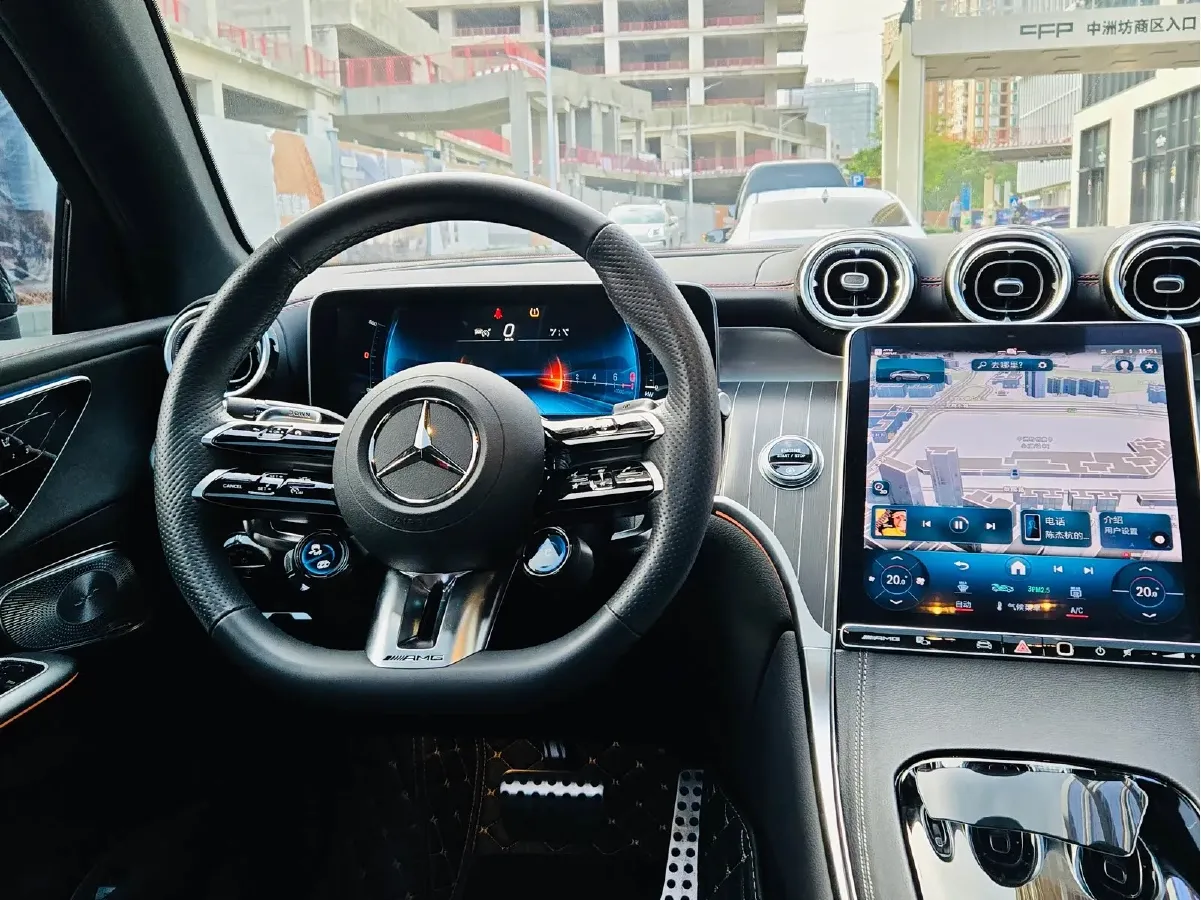 2024 Mercedes-Benz GLC Coupe AMG 2.0T 421HP L4 9AT,autocango,china used car exporter,china ev exporter,chinese used car exporter,chinese used ev exporter