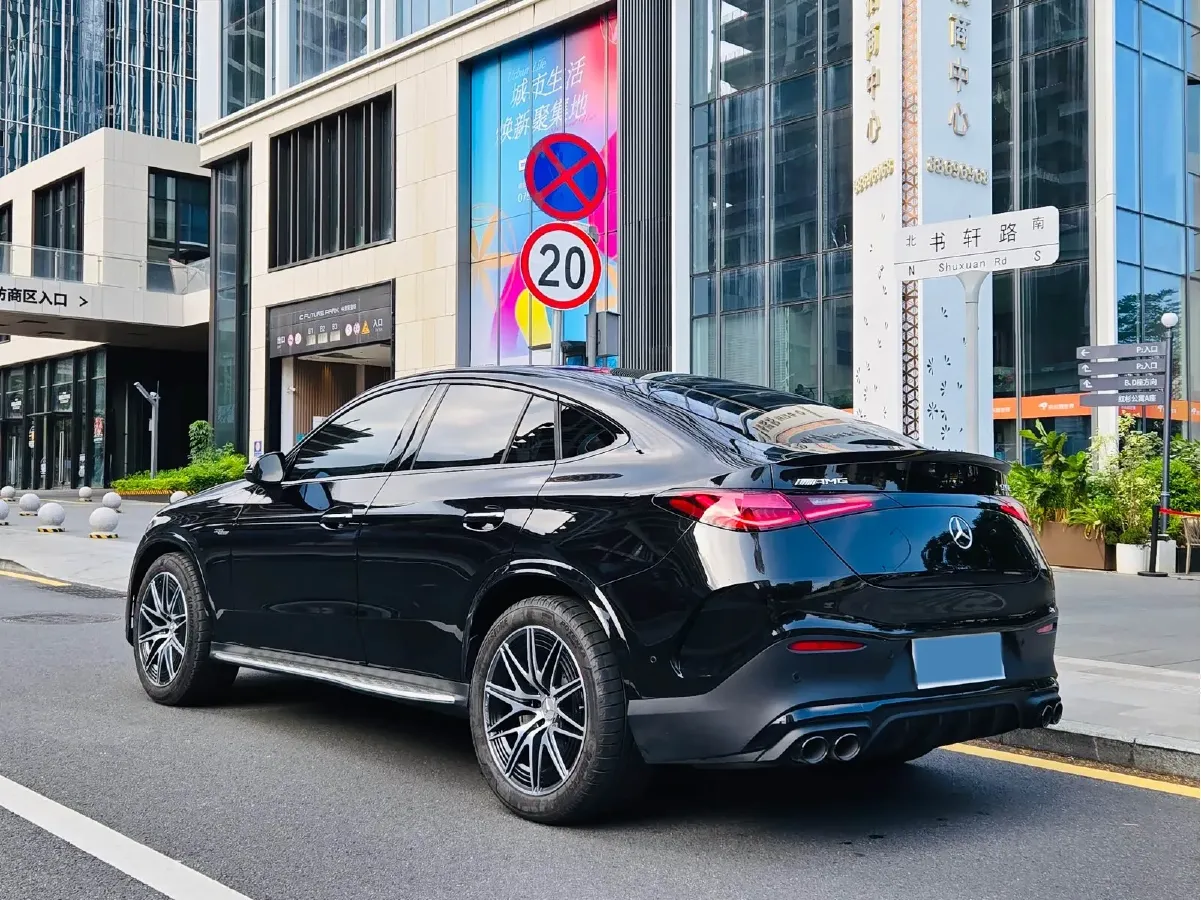 2024 Mercedes-Benz GLC Coupe AMG 2.0T 421HP L4 9AT,autocango,china used car exporter,china ev exporter,chinese used car exporter,chinese used ev exporter