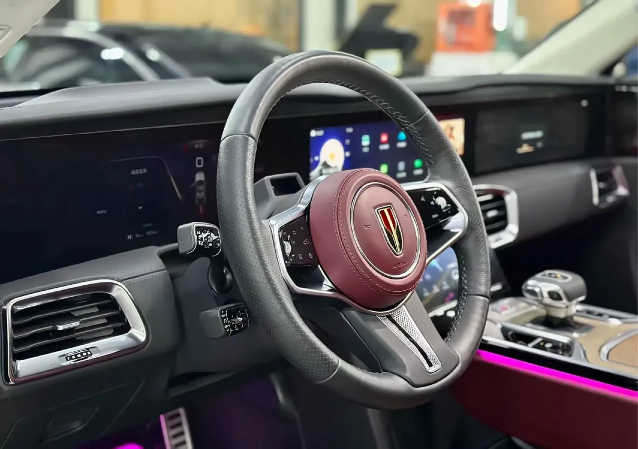 2022 HongQi E-HS9 BEV 120KWH,autocango,china used car exporter,china ev exporter,chinese used car exporter,chinese used ev exporter