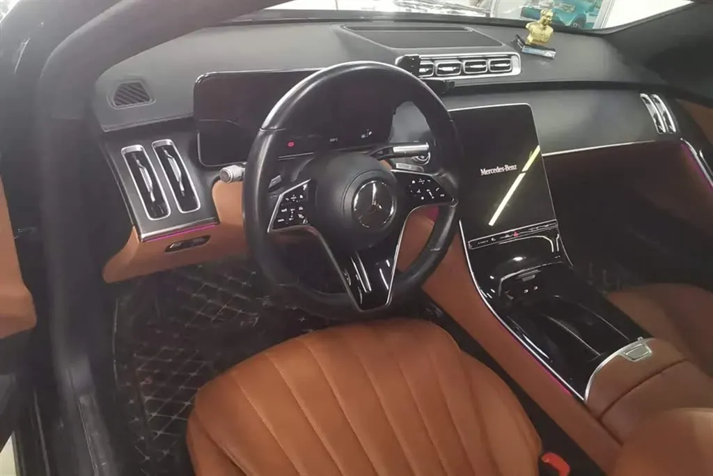 2021 Mercedes-Benz S Class 3.0T 313HP L6 9AT,autocango,china used car exporter,china ev exporter,chinese used car exporter,chinese used ev exporter