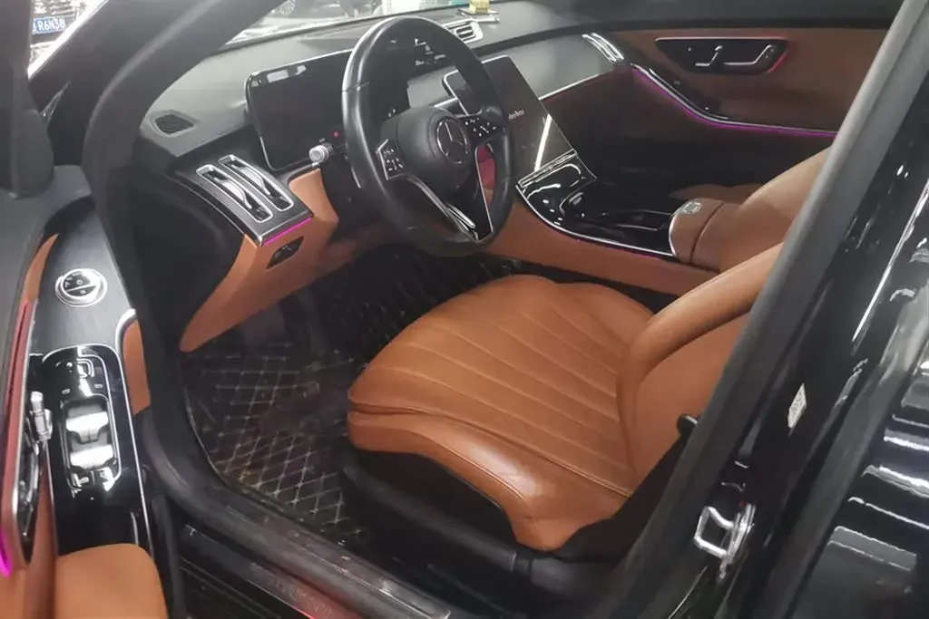 2021 Mercedes-Benz S Class 3.0T 313HP L6 9AT,autocango,china used car exporter,china ev exporter,chinese used car exporter,chinese used ev exporter