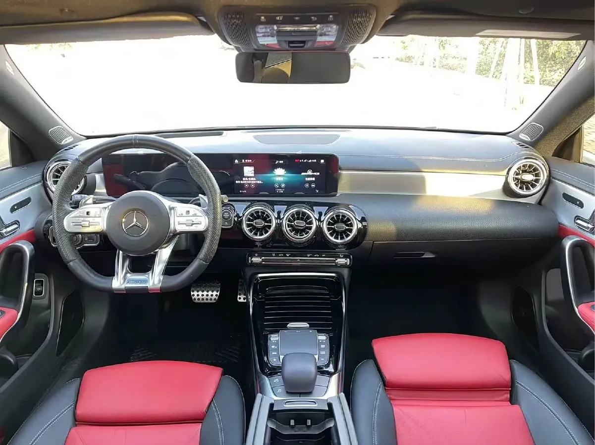 2021 Mercedes-Benz CLA AMG 2.0T 306HP L4 7DCT,autocango,china used car exporter,china ev exporter,chinese used car exporter,chinese used ev exporter