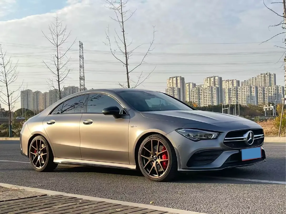 2021 Mercedes-Benz CLA AMG 2.0T 306HP L4 7DCT,autocango,china used car exporter,china ev exporter,chinese used car exporter,chinese used ev exporter
