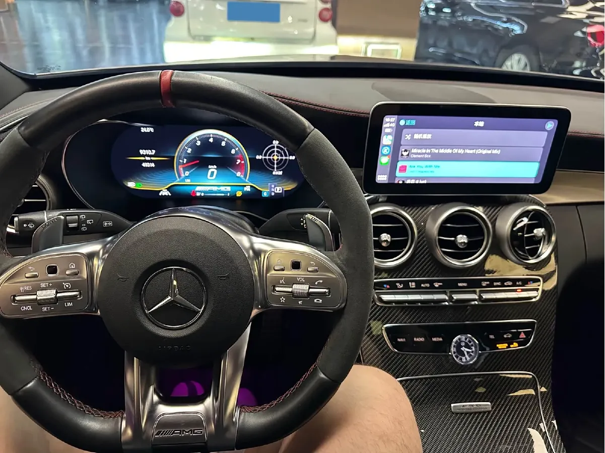 2019 Mercedes-Benz C AMG 3.0T 390HP V6 9AT,autocango,china used car exporter,china ev exporter,chinese used car exporter,chinese used ev exporter