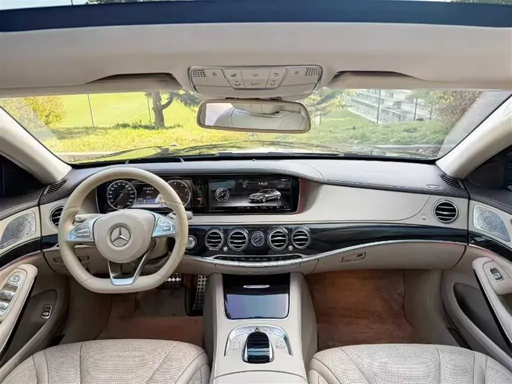 2016 Mercedes-Benz S Class 3.0T 333HP V6 7AT,autocango,china used car exporter,china ev exporter,chinese used car exporter,chinese used ev exporter