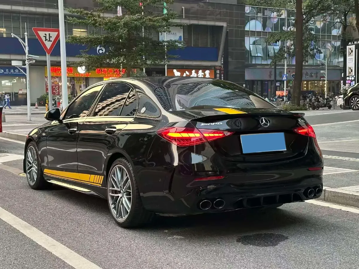 2024 Mercedes-Benz C AMG 2.0T 408HP L4 9AT,autocango,china used car exporter,china ev exporter,chinese used car exporter,chinese used ev exporter
